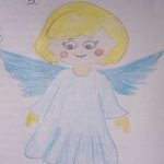 Как нарисовать ангела-4