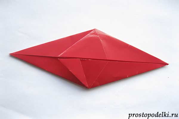 огненный петух оригами-08