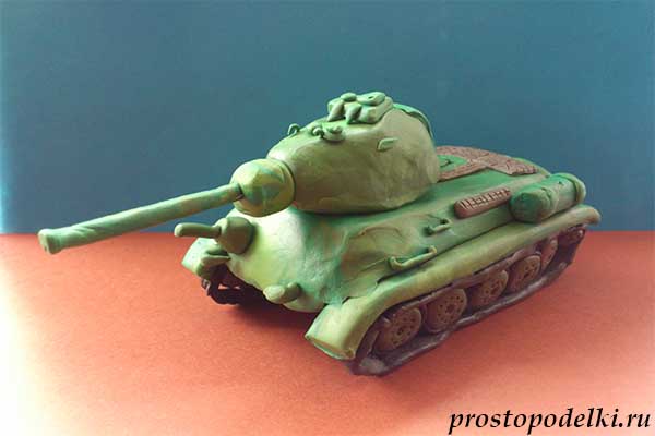 Поделка танк - 72 фото
