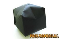 Шар из бумаги (оригами)