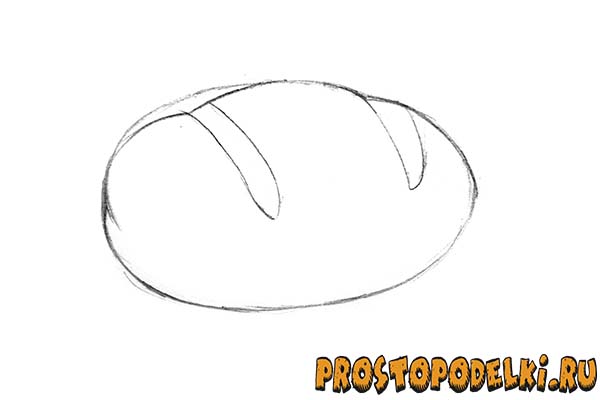 Как нарисовать хлеб-03
