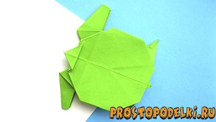 Оригами черепаха